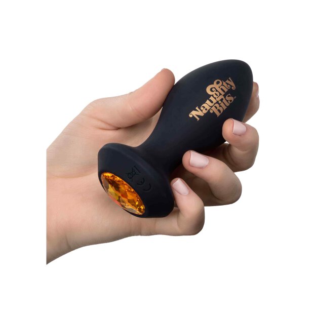 Shake Your Ass Vibr. Butt Plug Black