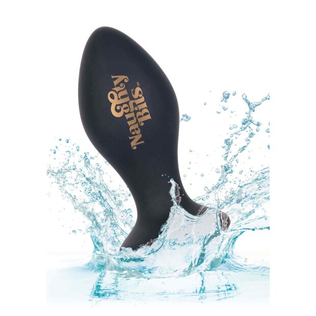 Shake Your Ass Vibr. Butt Plug Black