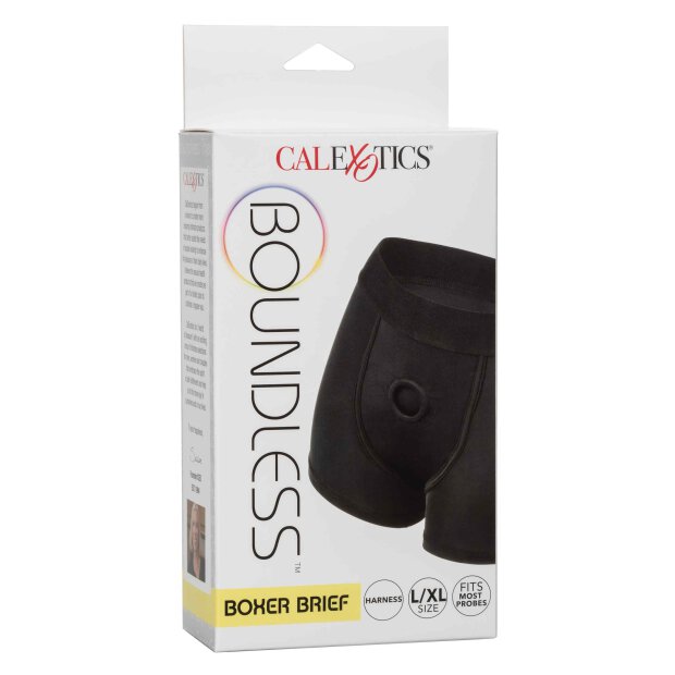 Boundless Boxer Brief Black S/M