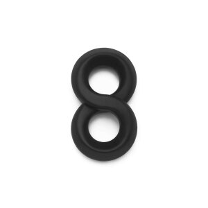 Soft Silicone Jock C-Ring Black