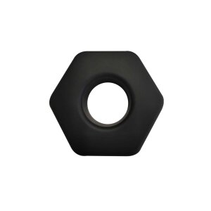 Soft Silicone Hunk C-Ring Black