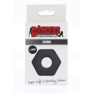 Soft Silicone Hunk C-Ring Black