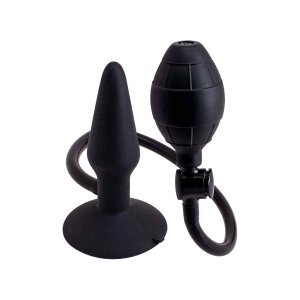 Inflatable Butt Plug S Black
