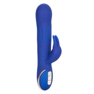 Silicone Rotating Rabbit Blue