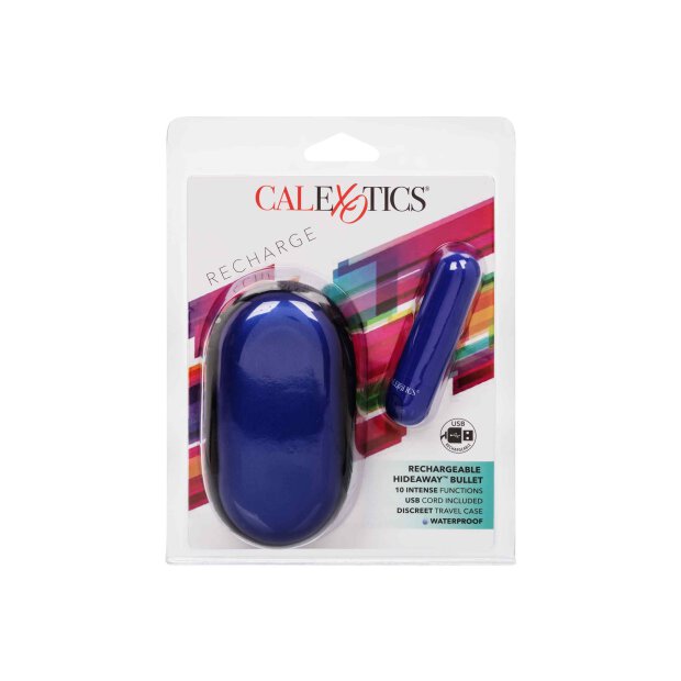 Rechargeable Hideaway Bullet Blue