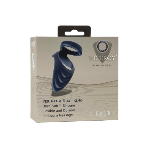 Viceroy Perineum Dual Ring Blue