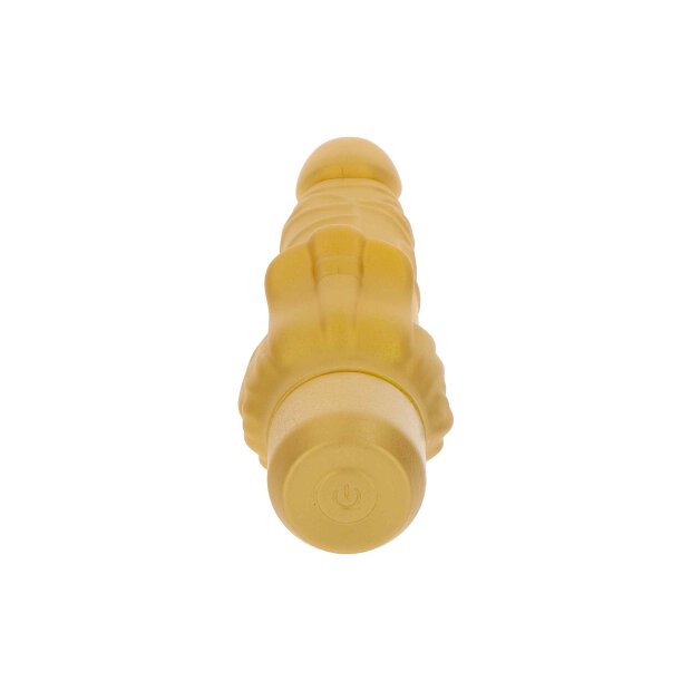 Gold Dicker Stim Vibrator  Gold