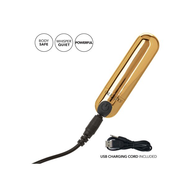 Rechargeable Hideaway Bullet  Gold