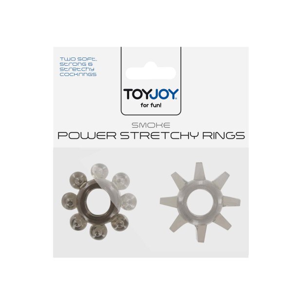 Power Stretchy Rings 2pcs Grey