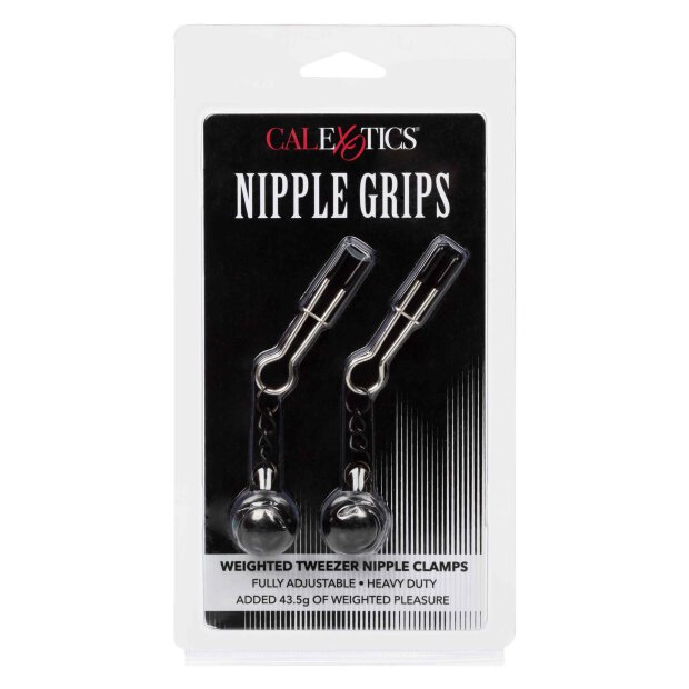 Weighted Tweezer Nipple Clamps Metal