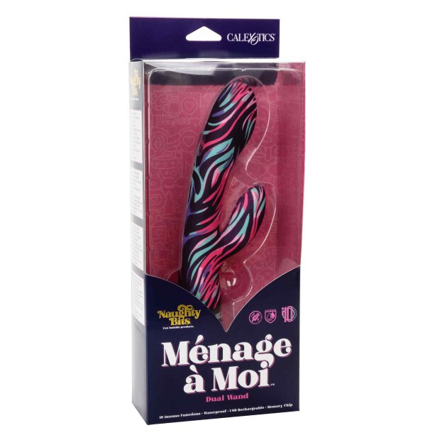 Menage A Moi Dual Wand Multicolor