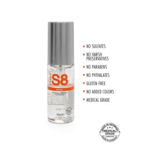 S8 WB Anal Lube 50ml Natural