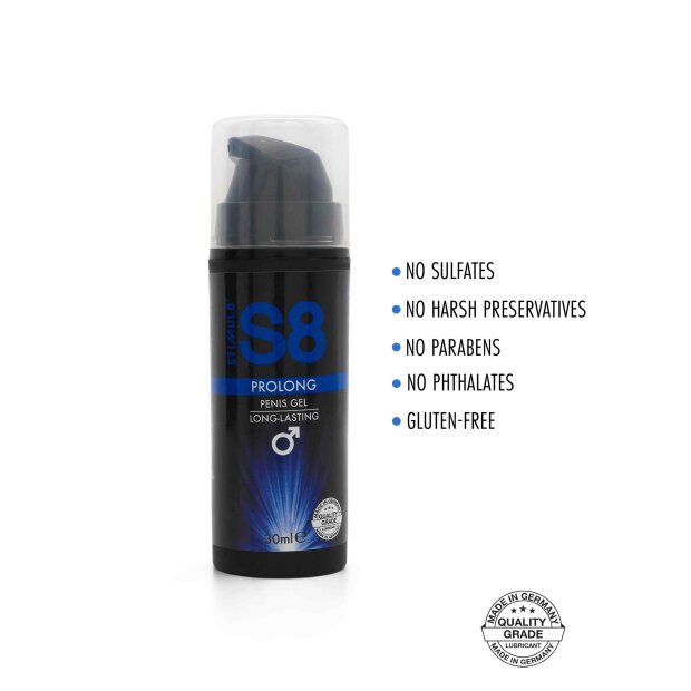 S8 Prolong Penis Gel 30ml Natural
