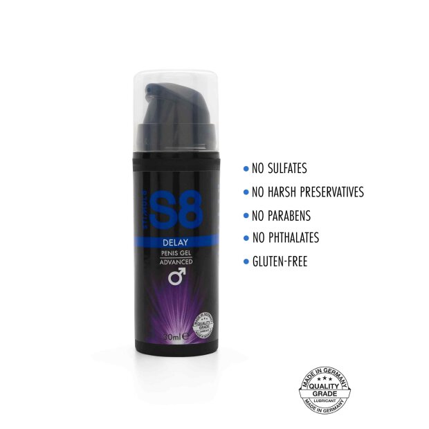 S8 Delay Penis Gel 30ml Natural