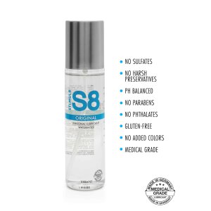 S8 Waterbased Lube 250ml Original