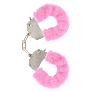 Furry Fun Cuffs Pink