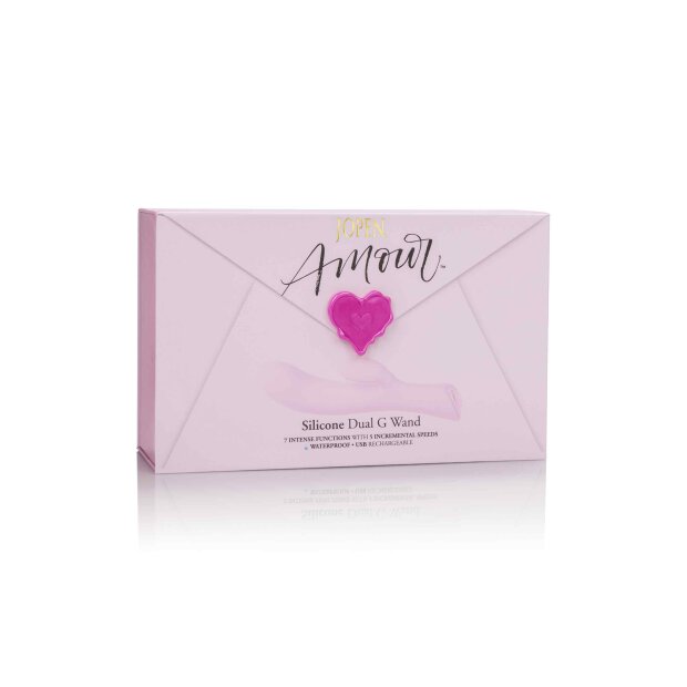 Amour Silicone Dual G Wand Pink