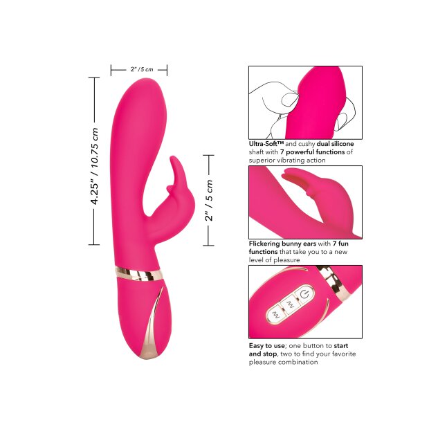 Silicone Ultra-Soft Rabbit Pink