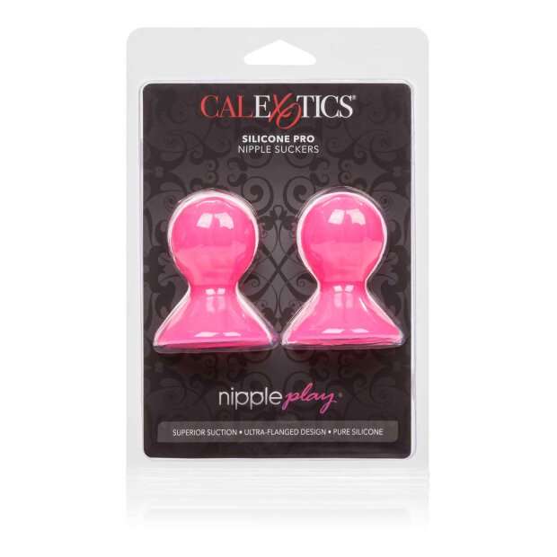 Silicone Pro Nipple Suckers Pink