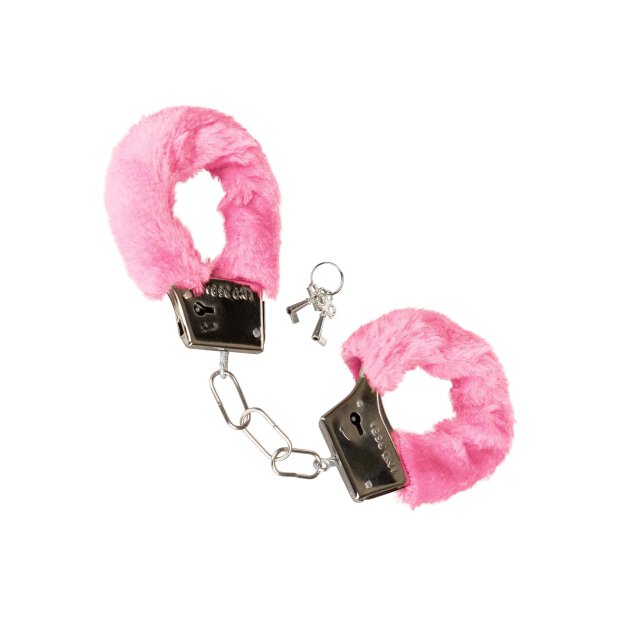 Playful Furry Cuffs Pink
