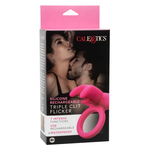 Triple Clit Flicker Recharge Pink