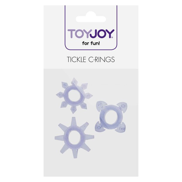 Tickle C-Rings Purple