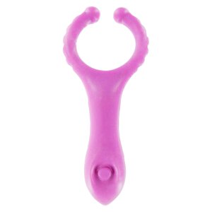 Vibrating Clit-Stim C-Ring Purple
