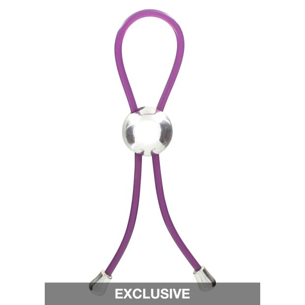 Adjustable Love Ring Purple