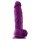 ColourSoft Soft Dildo Purple 17cm