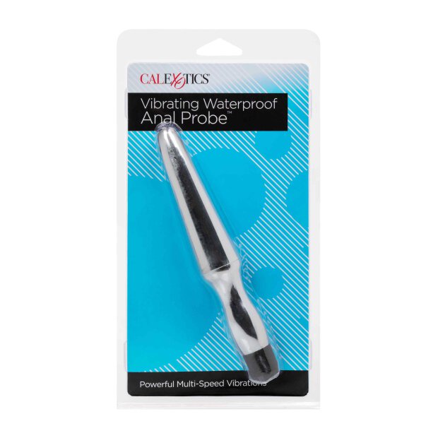 Waterproof Anal Probe Silver