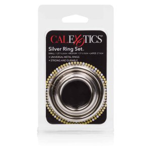 Silver Ring - 3 Piece Set Silver