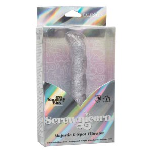 Screwnicorn G-Spot Vibrator Silver