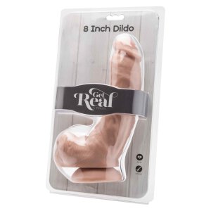 Dildo with Balls Skin 20.5cm