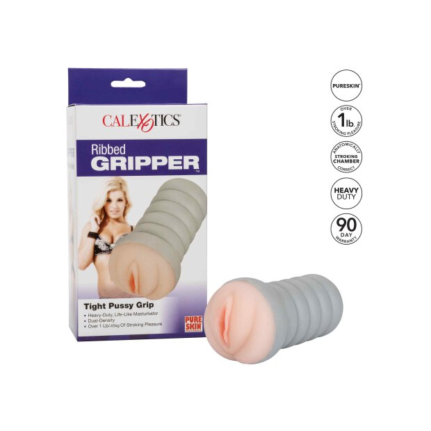 Ribbed Gripper Tight Pussy Skin