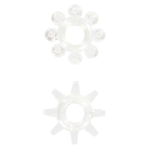 Power Stretchy Rings 2pcs Transparent