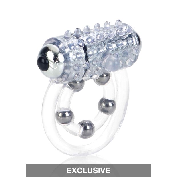 4 Bead Maximus Ring Transparent