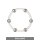 Steel Beaded Silicone Ring XL Transparent