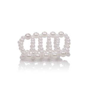 Pearl Stroker Beads Large Transparent
