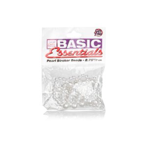 Pearl Stroker Beads Large Transparent
