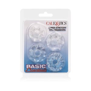 Basic Essentials 4 Pack Transparent