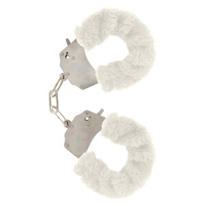 Furry Fun Cuffs White