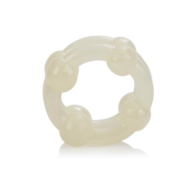 Island Rings Double Stacker White