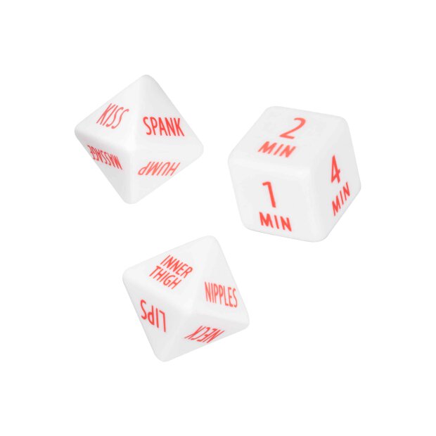 Tempt & Tease Dice White