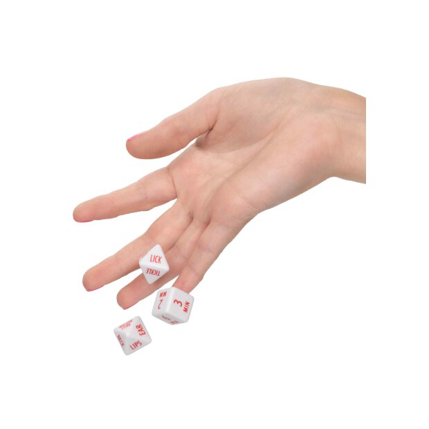 Tempt & Tease Dice White