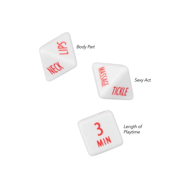Tempt & Tease Dice White