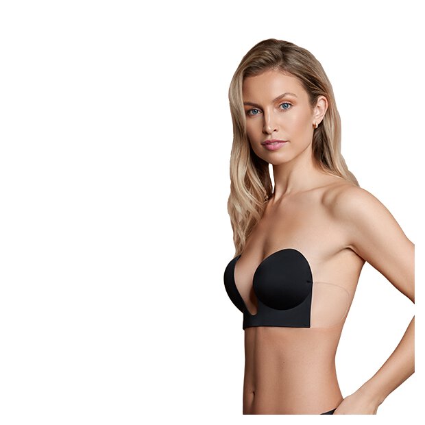 Bye Bra Seamless U-Style Bra Cup D Black