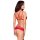 Obsessive Bra and Panty Set Red S - XL