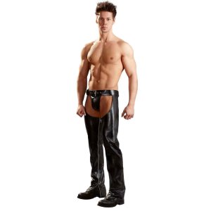 Lederimitat Herren Chaps S - 2XL
