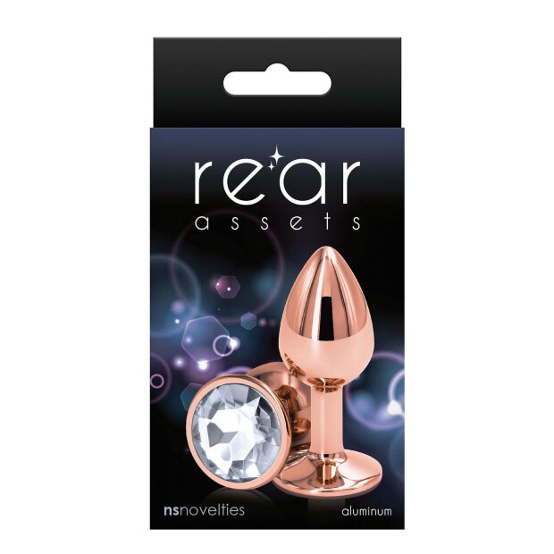 Rear Assets - Rose Gold Small Clear 2,7 cm