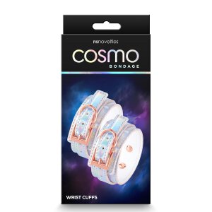 Cosmo Bondage Wrist Cuffs Rainbow